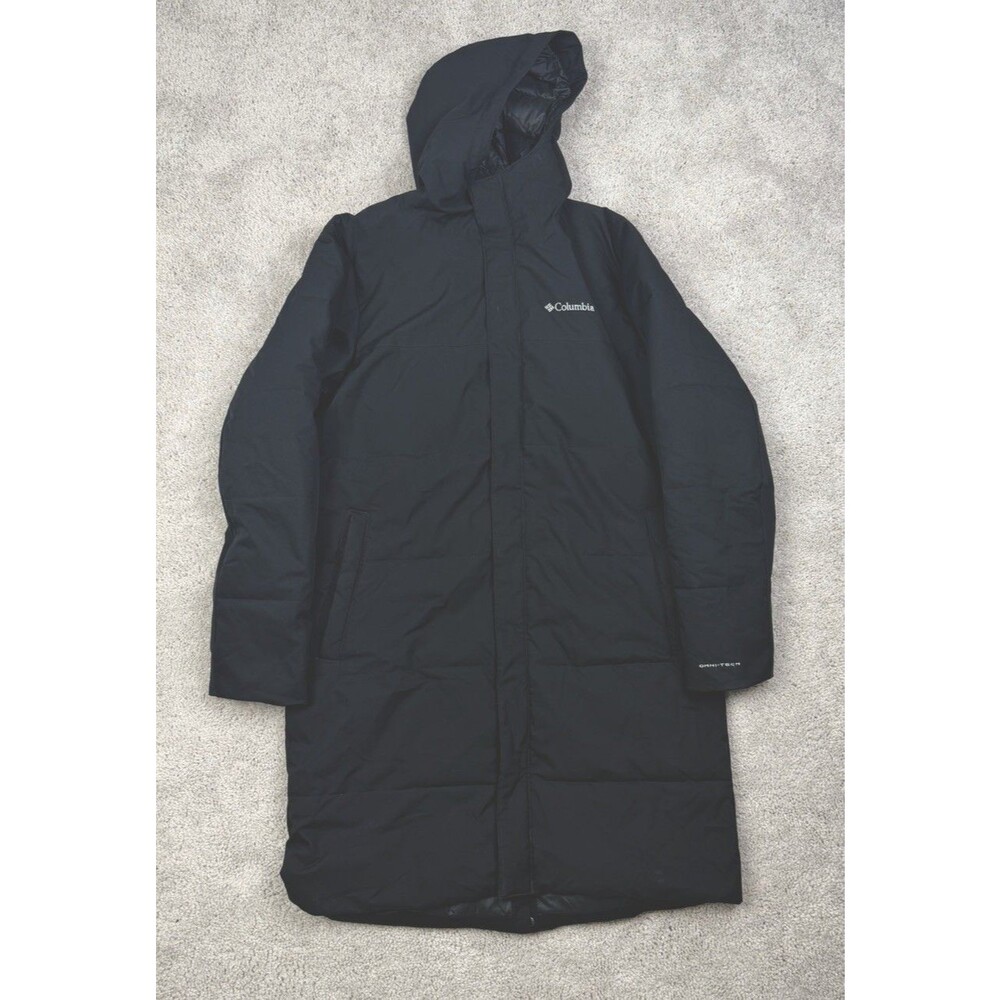 Columbia Men’s Jacket Large Cedar Summit Long Insulated Jacket Omni Tech